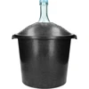 Balão de vidro para vinho 25 L — com cesto de plástico ['garrafão', ' dama-juana', ' balão para vinho com cesto de plástico', ' balão para vinho', ' garrafão para vinho', ' garrafão de vinho', ' garrafão de vidro', ' balão de vidro', ' balão de fermentação', ' balão 25 litros', ' balão de vidro de gargalo estreito', ' balão com cesto de plástico']