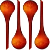 Bolas de rega para plantas, em âmbar transparente, 400 ml, 4 unidades - 9 