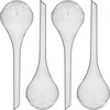 Bolas de rega, transparentes, 400 ml, 4 un. - 6 