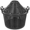 Cesto de jardim / para garrafão de 5 L ['cesto para garrafão de vinho', ' cesto de jardim', ' cesto para folhas', ' cesto de plástico', ' cesto perfurado']