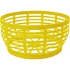 Cesto plástico para Dam 5 L, amarelo ['cesto plástico para balão de vinho', ' cesto plástico para balão', ' cestinho plástico para balão de vinho', ' cesto para balão de vinho', ' recipiente para balão']