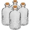Conjunto de garrafinhas com rolhas, 240 ml - 4 unid. ['conjunto de garrafinhas', ' mini garrafas de vidro', ' garrafa 240 ml', ' garrafinha', ' garrafinhas', ' pequenas garrafas de vidro', ' pequenas garrafinhas de vidro', ' garrafinha para álcool', ' mini garrafinhas', ' garrafinha de vidro com rolha', ' garrafinha para amostras', ' garrafa miniatura', ' garrafinhas de vidro com rolha', ' garrafinhas para oferecer aos convidados']