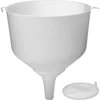 Conjunto - funil de plástico Ø25 com peneira - 10 