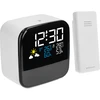 Estação meteorológica eletrónica Soens - com sensor sem fios, despertador e luz - 9 