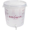 Fermentador 30 L com tampa e torneira - 11 
