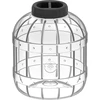 Frasco inquebrável e multifunções com tampa preta, 8L ['Frascos para conservas', ' frasco', ' frasco para pepinos em conserva', ' para licores', ' frasco 8L', ' frasco com certificação alimentar', ' frasco inquebrável', ' frasco universal', ' frasco multifunções', ' frasco para conservas', ' frasco de plástico', ' frasco em plástico alimentar']