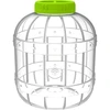 Frasco inquebrável multifuncional, 8 L ['frascos', ' frasco grande', ' frasco para pepinos', ' para fermentação', ' para licores', ' frasco de plástico', ' frasco leve', ' frasco de material plástico']