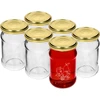 Frasco TO 300 ml com impressão – mistura de frutas e tampa fi66/4 – 6 unid. ['frascos com impressão', ' frascos decorativos', ' frascos com tampas', ' frascos para conservas', ' frascos elegantes', ' frascos para compotas', ' frasco com impressão', ' frasco com ilustração', ' frascos para preparar conservas', ' frascos para a despensa', ' frasco TO', ' frasco twist-off']