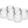 Frasco TO 580 ml Grubasek, 6 unid. ['frascos', ' frasco', ' conjunto de frascos', ' recipientes', ' recipientes de vidro', ' frascos para armazenamento', ' frascos de cozinha', ' frascos de vidro', ' frascos para armazenamento de alimentos', ' frascos para conservas', ' frascos para ervas aromáticas', ' frascos para café', ' frascos para chá', ' frascos aptos para máquina de lavar loiça', ' frasco de vidro', ' pack de frascos', ' frascos para compotas']