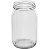 Frasco TO 900 ml fi82/6 - 8 unid. ['frascos para conservas', ' frascos para fermentação', ' para picles', ' para compotas e doces', ' sem tampas', ' 900 ml']