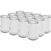 Frasco Twist-Off (TO) 300 ml Ø66 — embalagem de 12 unidades ['frascos para conservas', ' frascos para compotas e conservas', ' frascos para saladas de legumes', ' frascos para compotas e fruta em calda', ' frascos para cogumelos em conserva']