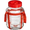 Frasco universal de 10 L ['frasco para vinho', ' frasco para conservas', ' frasco para fazer vinho', ' frasco grande de vidro', ' para licor caseiro']