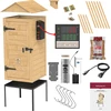 Fumador 200 L dragON Larch E21 — em larício, com módulo de aquecimento elétrico e controlador - 12 