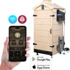 Fumeiro sem moldura dragON PLYWOOD NATURE com controlador Wi‑Fi, 200 L - 5 