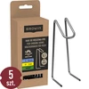 Ganchos para fumagem de peixe - duplos - 5 unidades ['ganchos para peixe', ' ganchos para peixe para fumeiro', ' conjunto de ganchos para peixe', ' ganchos para fumagem de peixe em aço inoxidável', ' ganchos para peixe para fumagem em aço inoxidável']