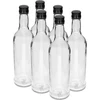 Garrafa 500 ml Esguia, com tampa de rosca preta, para vodka, 6 unid. - 11 