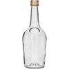 Garrafa GLORIA 0,5 L, com tampa de rosca dourada Ø 28 mm, 1 unidade - 12 