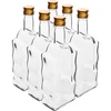 Garrafa Klasztorna 500 ml, com tampa de rosca, vidro transparente - 6 unid. - 2 