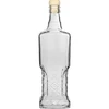 Garrafa Kredensowa 500 ml com rolha ['garrafa de vidro decorativa', ' garrafa com rolha de cortiça natural', ' garrafa para licores caseiros']