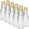 Garrafinha “Maluch” com tampa dourada, 40 ml, 10 un. - 12 