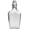 Garrafa tipo cantil 250 ml com fecho hermético ['garrafa para bebidas alcoólicas', ' garrafas decorativas para bebidas alcoólicas', ' garrafa de vidro para bebidas alcoólicas', ' garrafas para aguardente caseira para casamentos', ' garrafa para licor caseiro', ' garrafas decorativas para licores caseiros', ' garrafa para vinho', ' garrafa de vinho']