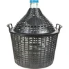 Garrafão para vinho 15 L com cesto de plástico ['garrafão', ' garrafão para vinho', ' balão para vinho', ' para cerveja', ' para fermentação', ' vinho caseiro', ' garrafão de vidro para vinho', ' para licores e infusões', ' para hidroméis']