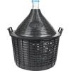 Garrafão para vinho 25 L em cesto de plástico - 8 