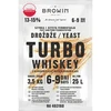 Levedura de destilaria Turbo Whiskey ['leveduras para álcool', ' leveduras para álcool neutro', ' leveduras para aguardente caseira', ' leveduras para destilados caseiros', ' leveduras para aguardente artesanal', ' aguardente caseira', ' destilado caseiro', ' aguardente artesanal', ' whiskey caseiro', ' whisky caseiro', ' Black Weekend']