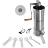 Máquina de encher enchidos vertical 5 kg - 4 