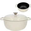 Panela de ferro fundido esmaltada - ecru, 5,8 L - 5 