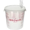 Recipiente de fermentação 30 L com marcação impressa e 3 borbulhadores ['recipiente de fermentação', ' balde fermentador', ' balde fermentador pequeno', ' recipientes de fermentação', ' recipiente de fermentação para vinho', ' recipientes de fermentação para vinho', ' Biowin balde fermentador', ' Browin balde fermentador', ' borbulhadores', ' borbulhador', ' borbulhador para vinho', ' borbulhador silencioso', ' borbulhador MAXI', ' acessórios de vinificação', ' borbulhador horizontal', ' borbulhador para fermentação', ' conjunto para fermentação de vinho e cerveja', ' fermentação láctica', ' recipiente de 30 litros']