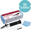 Refratómetro para álcool ['para medir o teor de álcool', ' para verificar a concentração de álcool em mostos e preparados de fermentação', ' refratómetro', ' fabrico de bebidas artesanais', ' medição do álcool em líquidos', ' equipamentos de medição de álcool', ' medição simples da concentração de álcool', ' medição de álcool em líquidos sem outros aditivos', ' percentagem de álcool', ' teor alcoólico em percentagem']