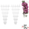 Suporte para plantas – treliça (150 cm x 75 cm), 2 unidades - 3 