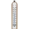 Termómetro de ambiente com escala branca (de -30°C a +50°C) 20 cm ['termómetro interior', ' termómetro de ambiente', ' termómetro para interior', ' termómetro doméstico', ' termómetro', ' termómetro de ambiente em madeira', ' termómetro com escala de fácil leitura', ' termómetro com escala dupla']