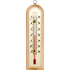 Termómetro de ambiente com escala dourada (-10°C a +50°C) 16 cm ['termómetro interior', ' termómetro de ambiente', ' termómetro para interior', ' termómetro doméstico', ' termómetro', ' termómetro de ambiente em madeira', ' termómetro com escala legível', ' termómetro com escala dourada', ' termómetro para pendurar', ' termómetro pequeno']