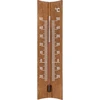 Termómetro de ambiente em madeira (-20 a +50°C), castanho-escuro, 15cm - 13 