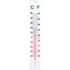 Termómetro universal branco (-40°C a +50°C) 40 cm ['termómetro', ' termómetro universal', ' termómetro de plástico', ' termómetro com escala legível', ' termómetro com dupla escala', ' termómetro para ambientes com elevada humidade']