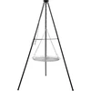 Tripé para fogueira com grelha, 150 cm - 3 
