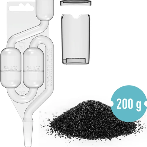 Absorvedor de odores de fermentação com borbulhador Maxi e carvão - 2