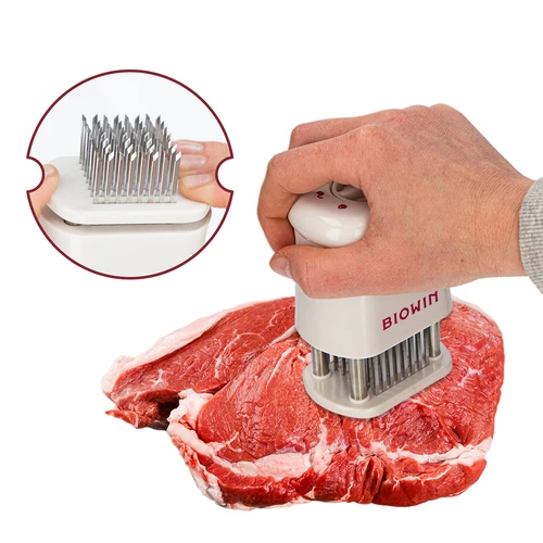 Amaciador de carne com agulhas e bloqueio de segurança - 7