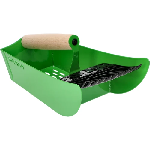Apanhador de pequenos frutos, metálico, verde