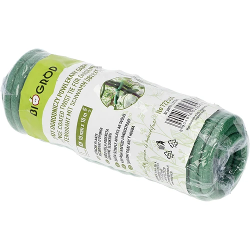 Arame de jardinagem revestido com espuma, verde, 10 m, Ø 10 mm - 6