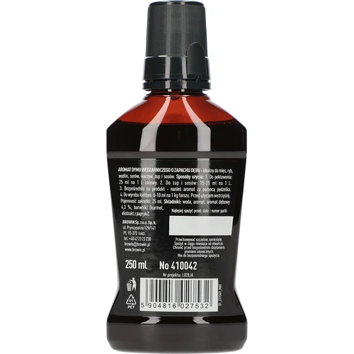 Aroma de fumo líquido - carvalho, 250 ml - 2