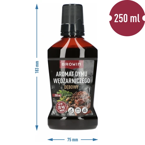 Aroma de fumo líquido - carvalho, 250 ml - 4