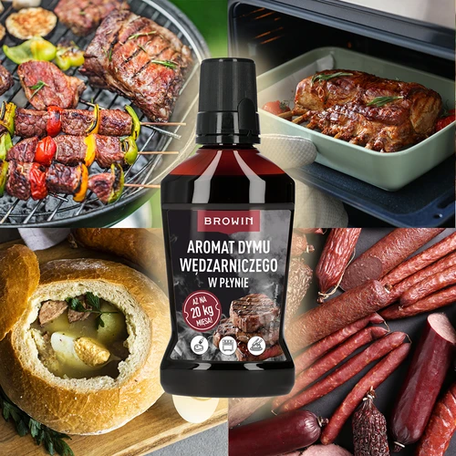 Aroma de fumo líquido, para 20 kg de carne, 250 ml - 6
