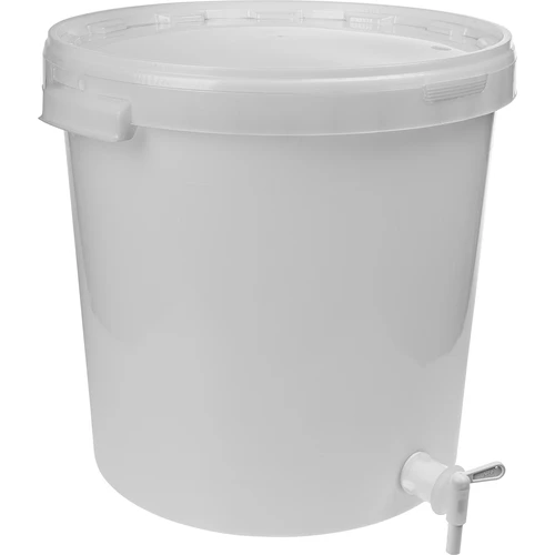 Balde fermentador 30 L com tampa e torneira