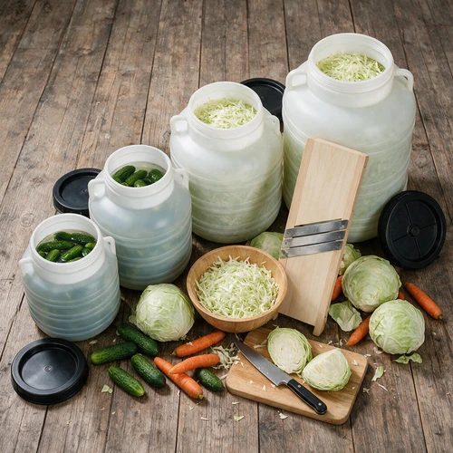 Barril para Fermentação 30 L - branco, com pegas - 10
