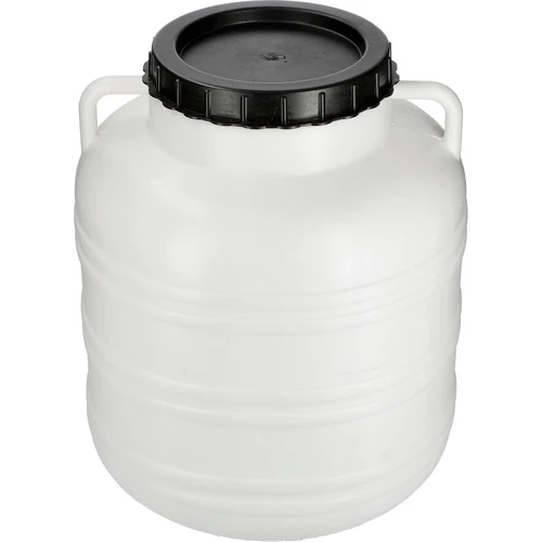 Barril para fermentação 40 L - branco, com alças