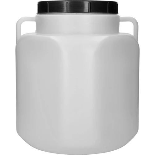 Bidão quadrado 40 L, branco, com asas, Sterk - 2
