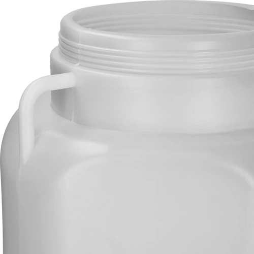 Bidão quadrado 40 L, branco, com asas, Sterk - 7